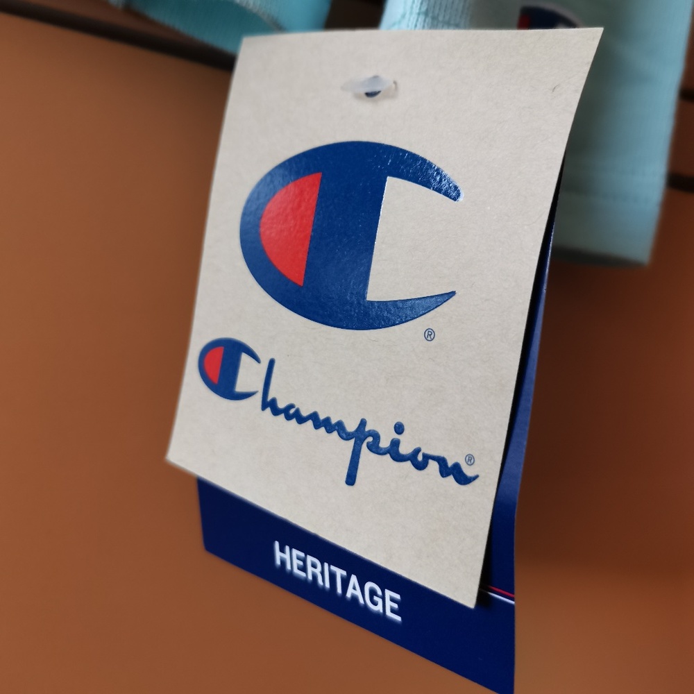 CHAMPIOM Heavyweight  Heritage Football Tee -  (L) NWT - Picture 7 of 14